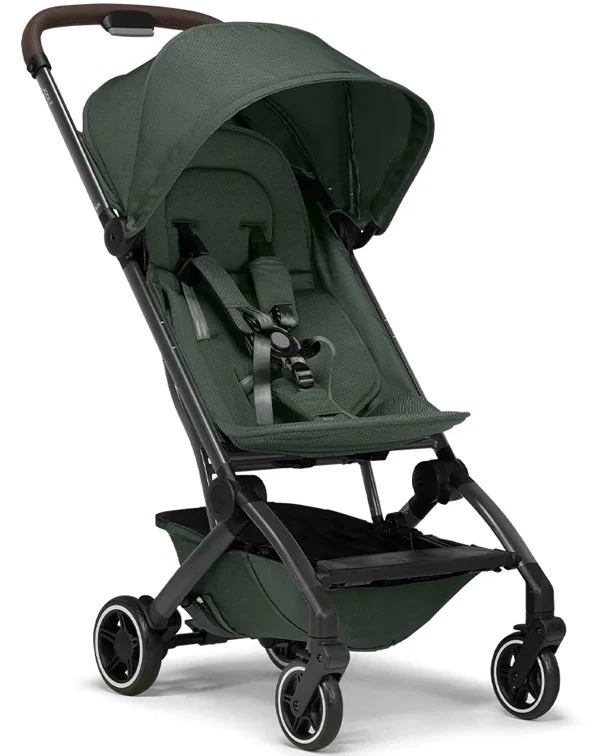 Дитяча прогулянкова коляска Joolz Aer+ Forest green з бампером и підстаканником